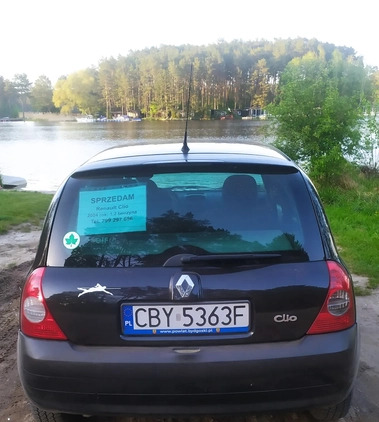 Renault Clio cena 5199 przebieg: 218191, rok produkcji 2004 z Chojna małe 79